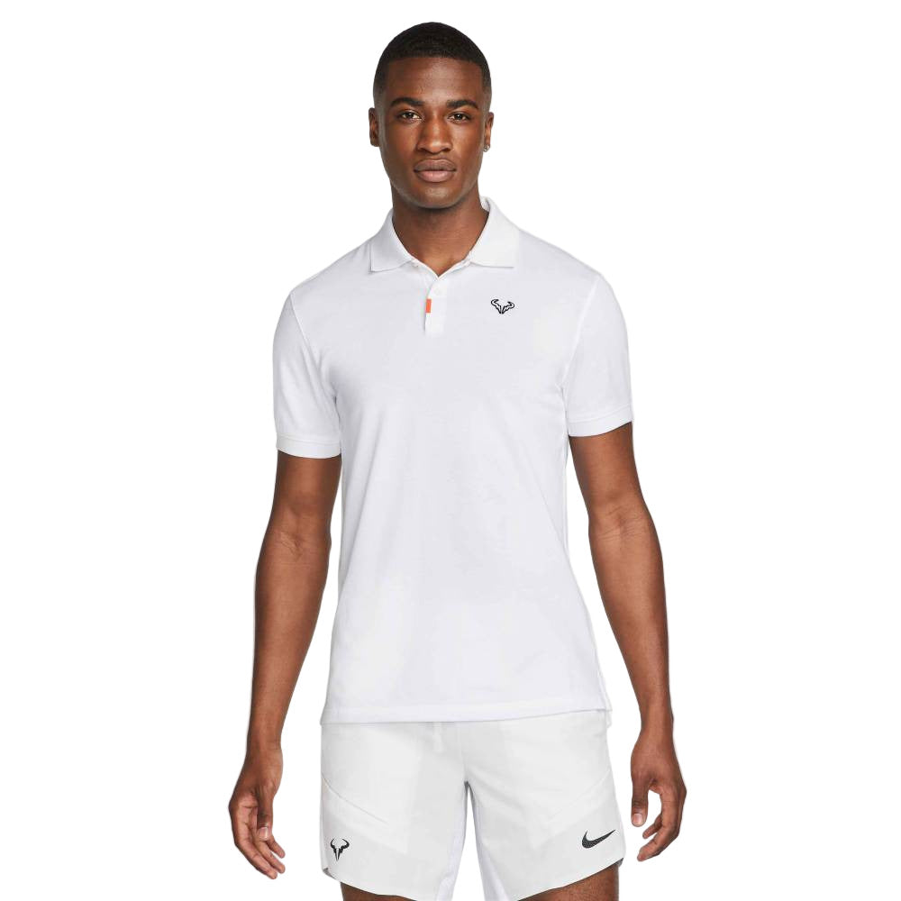 Nike Men's Dri-FIT Rafa Slim Polo (White) - RacquetGuys.ca