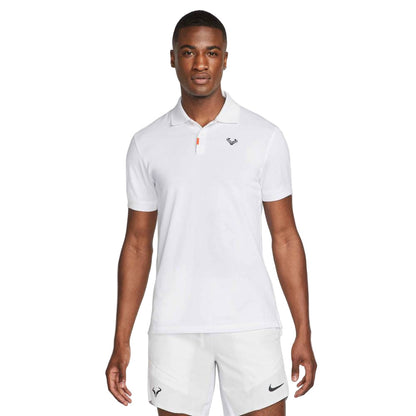 Nike Men's Dri-FIT Rafa Slim Polo (White) - RacquetGuys.ca