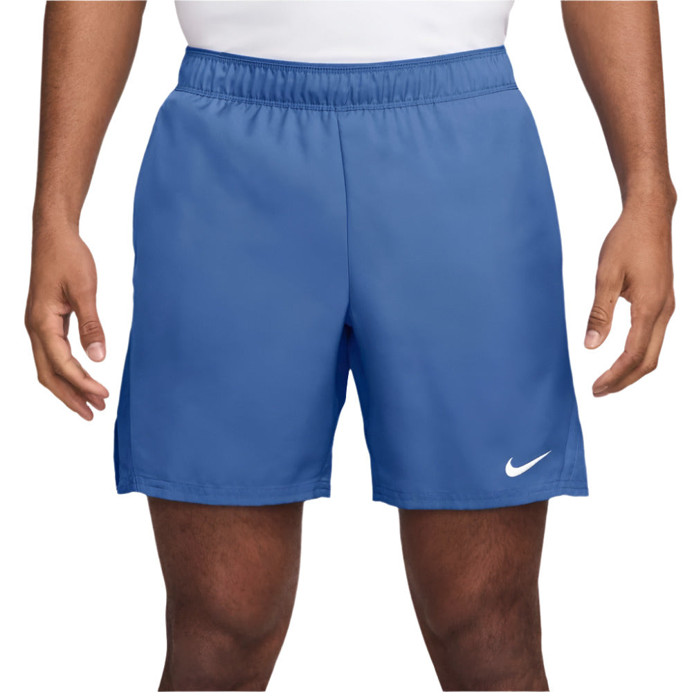 Nike Men's Court Dri-Fit Victory Short 7-inch (Comet Blue/White) - RacquetGuys.ca