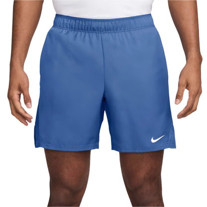 Nike Men's Court Dri-Fit Victory Short 7-inch (Comet Blue/White) - RacquetGuys.ca