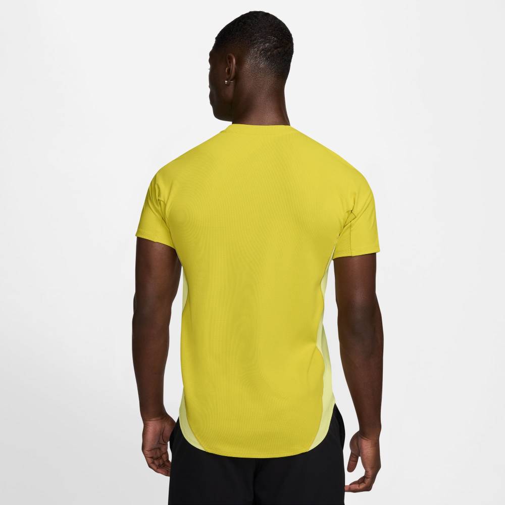 Nike Men's Dri-FIT Advantage Slam Melbourne Top (High Voltage/Luminous Green) - RacquetGuys.ca