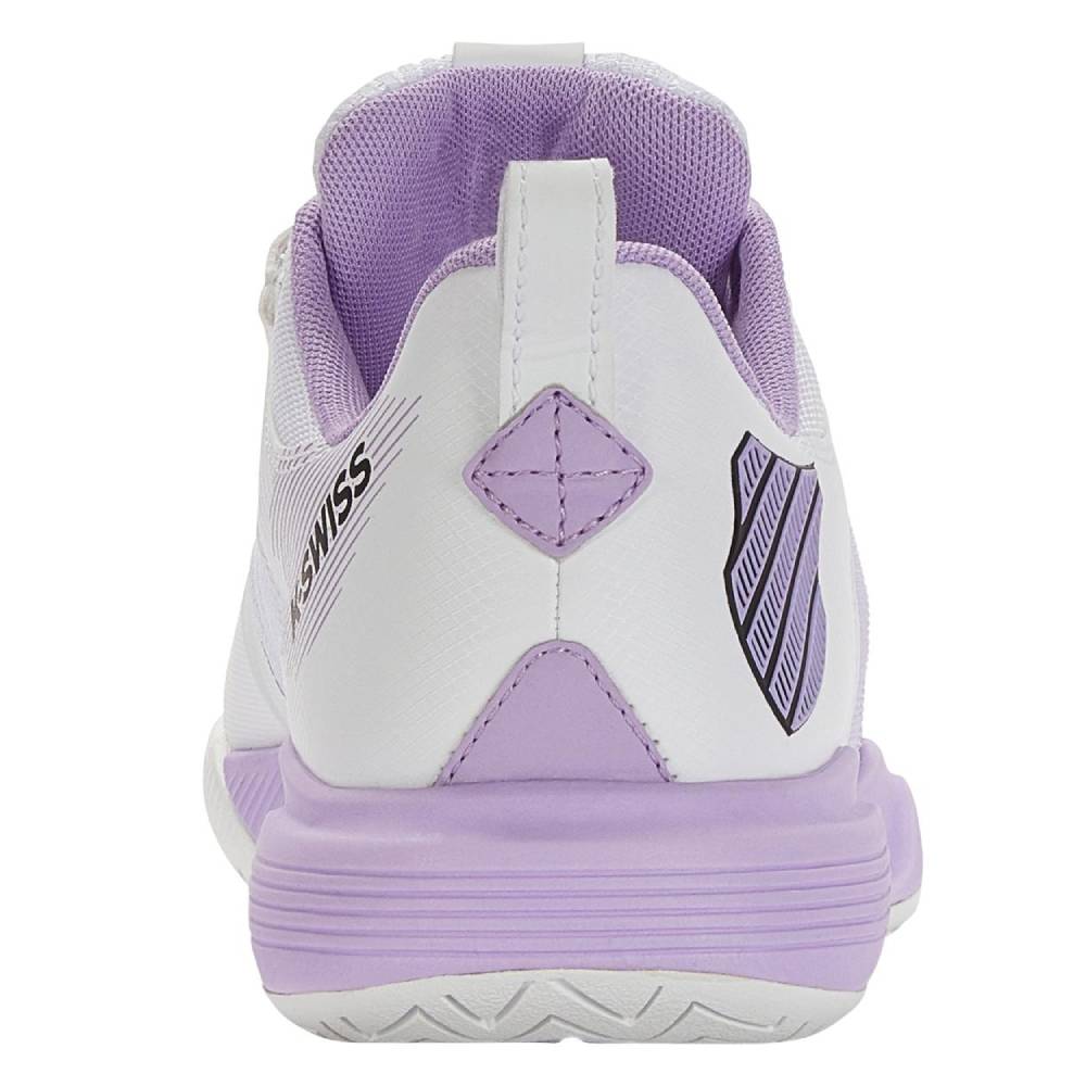 K-Swiss Ultrashot Team Women's Tennis Shoe (White/Purple) - RacquetGuys.ca