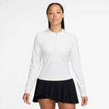 Nike Women's Dri-Fit Advantage Mid Layer Long Sleeve (White)