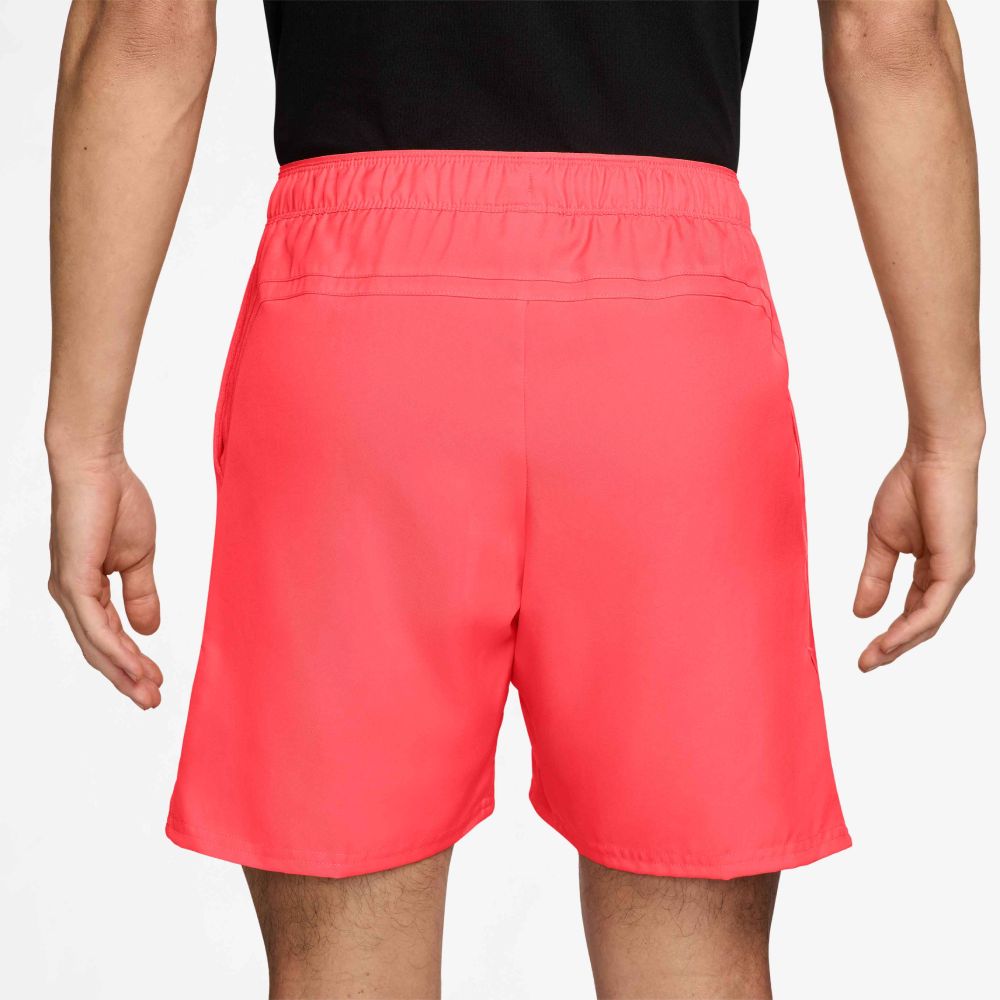 Nike Men's Court Dri-Fit Victory Short 7-inch (Hot Lava/Black) - RacquetGuys.ca