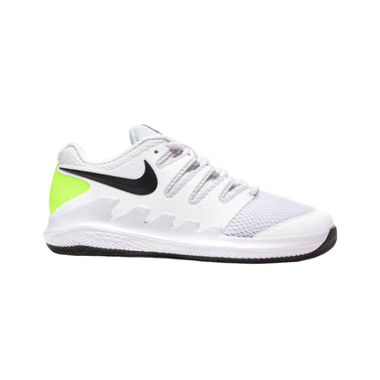 Nike Court Vapor X Junior Tennis Shoe (White/Black) - RacquetGuys.ca