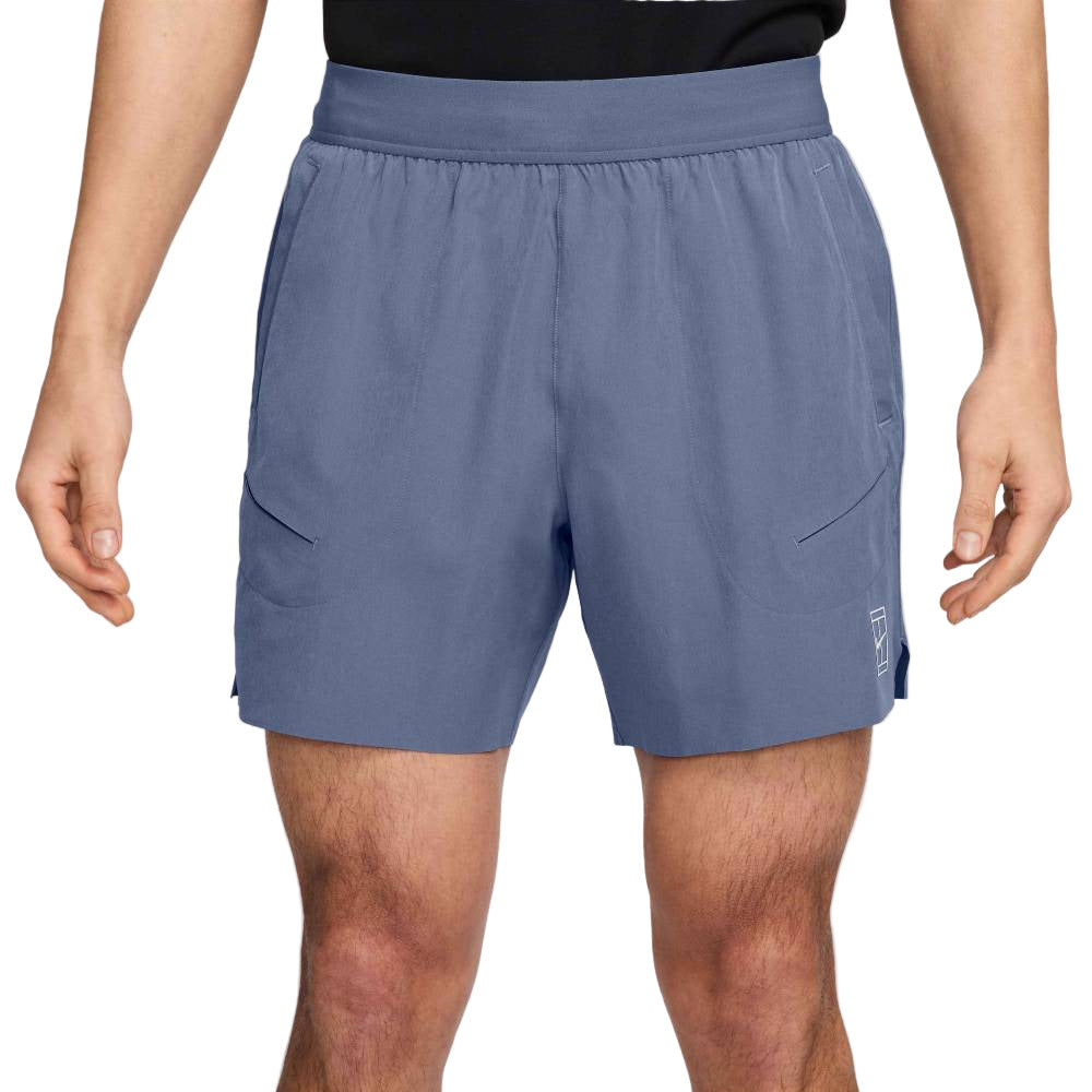 Nike Men's Dri-FIT Advantage 6-Inch Short (World Indigo/White) - RacquetGuys.ca
