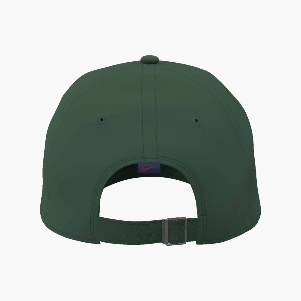 Nike Unisex Dri-FIT Club CB Court Cap (Gorge Green)  - description - RacquetGuys.ca
