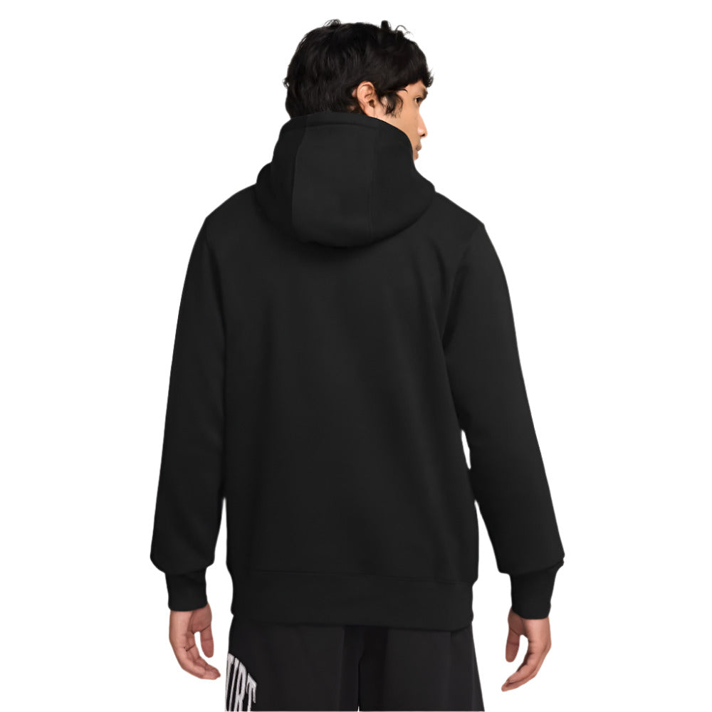 Nike Men's Dri-FIT Fleece Heritage Hoodie (Black/Anthracite) - RacquetGuys.ca