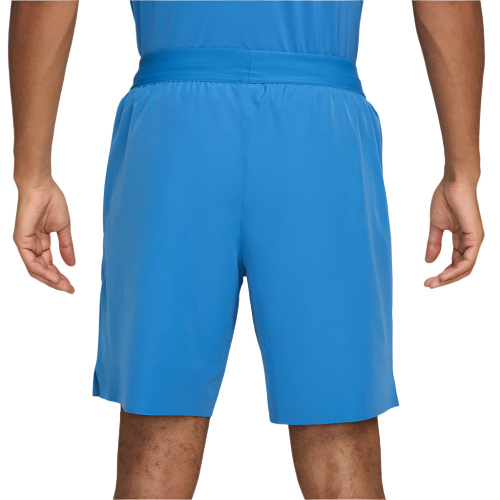 Nike Men's Dri-FIT Advantage 8-Inch Short (Star Blue/White) - RacquetGuys.ca