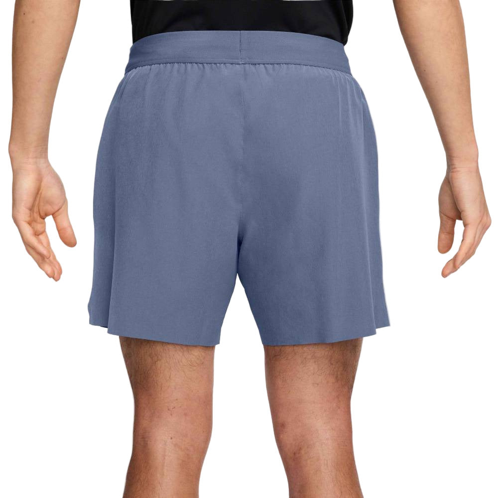 Nike Men's Dri-FIT Advantage 6-Inch Short (World Indigo/White) - RacquetGuys.ca