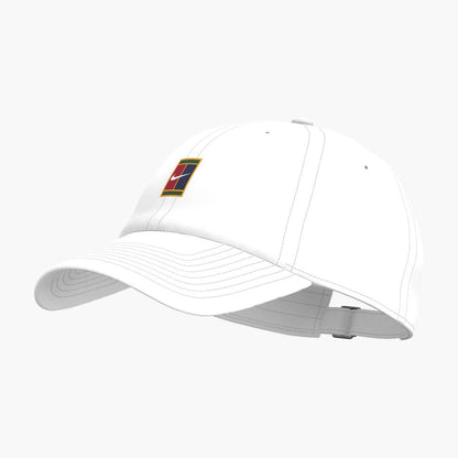 Nike Unisex Dri-FIT Club CB Court Cap (White) - description - RacquetGuys.ca