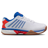 K-Swiss Hypercourt Express 2 Men's Indoor Shoe (White/Red) -- description - RacquetGuys.ca