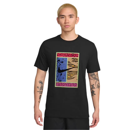Nike Men's Court Dri-FIT Tee Top (Black) - RacquetGuys.ca