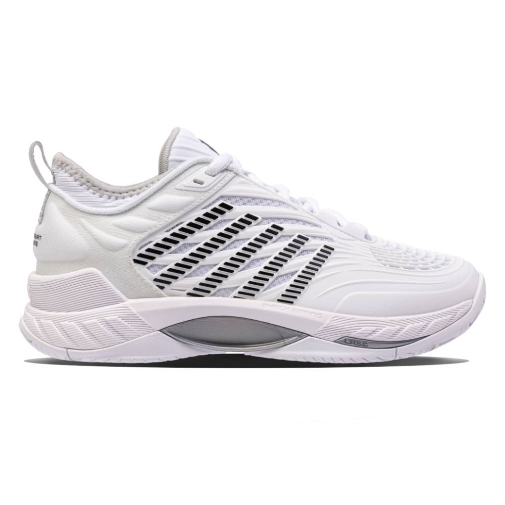 K-Swiss Hypercourt Supreme 2 Women's Tennis Shoe (White/Black) - RacquetGuys.ca