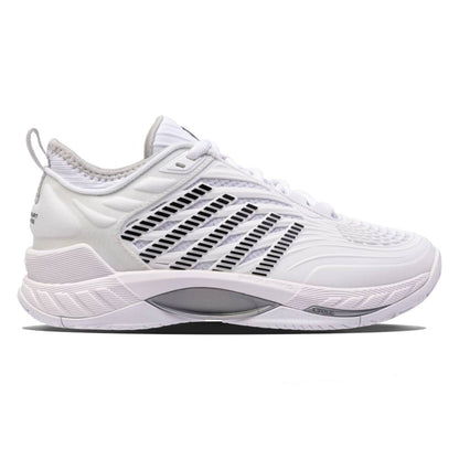 K-Swiss Hypercourt Supreme 2 Women's Tennis Shoe (White/Black) - RacquetGuys.ca