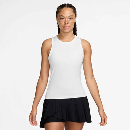 Nike Women's Dri-Fit Advantage Tank Top (White) - RacquetGuys.ca