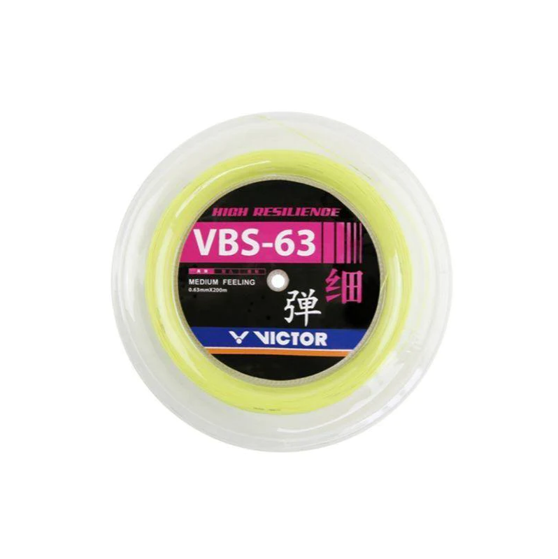 Victor VBS-63 Badminton String Reel (Yellow) - RacquetGuys.ca