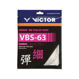Victor VBS-63 Badminton String (White)