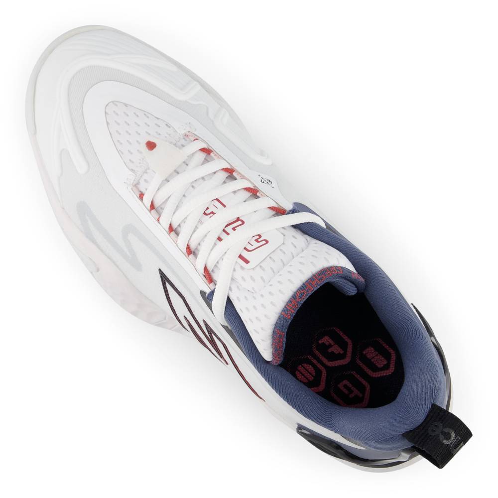 New Balance Fresh Foam X CT-Rally Wide Women's Tennis Shoe (White) - RacquetGuys.ca