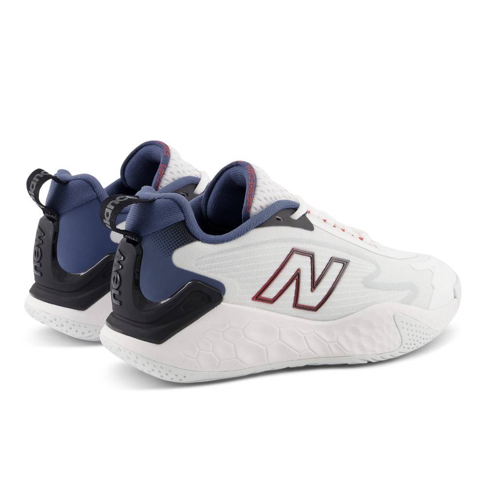 New Balance Fresh Foam X CT-Rally Women's Tennis Shoe (White) - RacquetGuys.ca