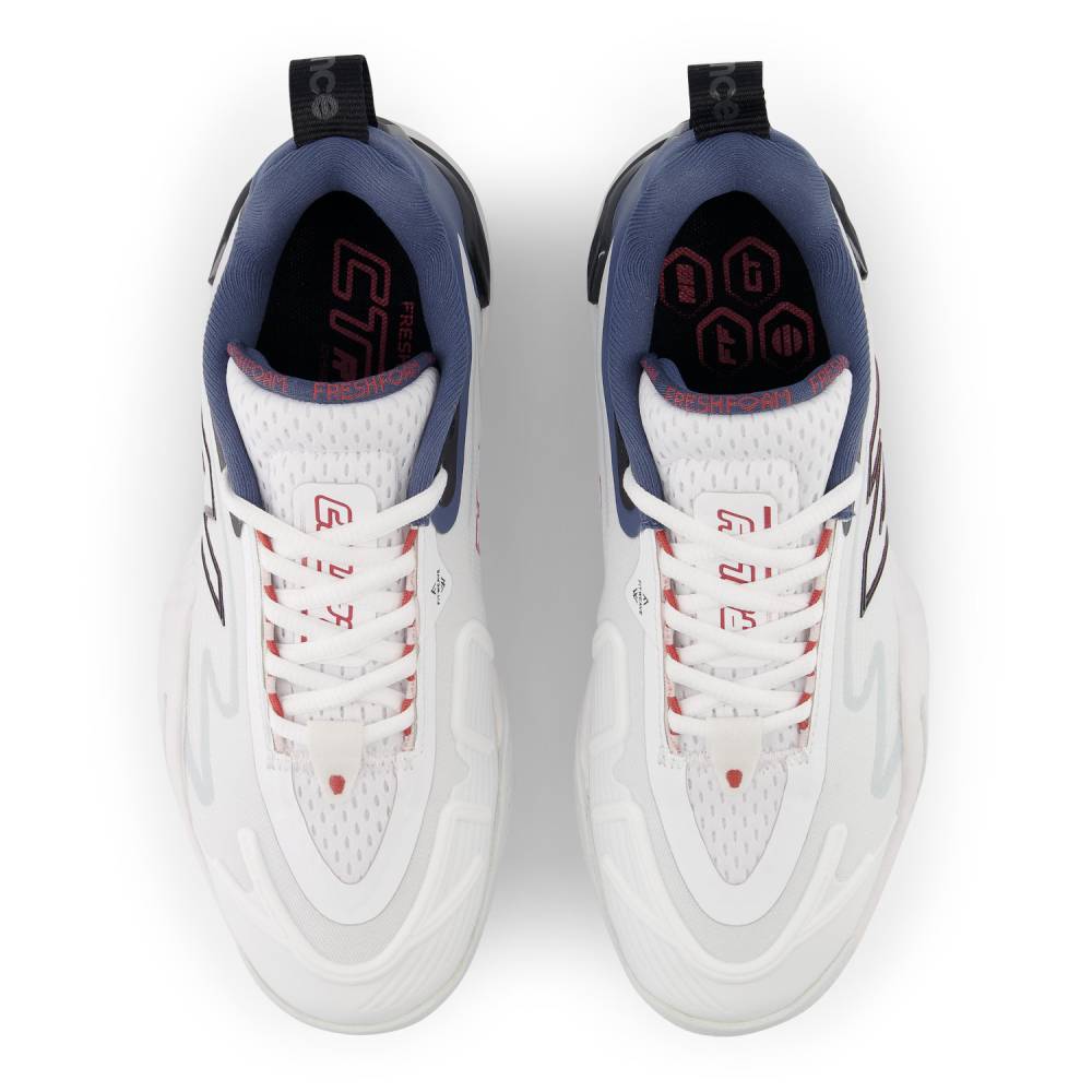 New Balance Fresh Foam X CT-Rally Women's Tennis Shoe (White) - RacquetGuys.ca