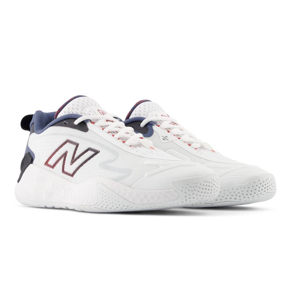 New Balance Fresh Foam X CT-Rally Women's Tennis Shoe (White) - RacquetGuys.ca