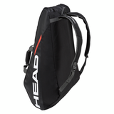 Tour Team Monstercombi 12 Racquet Bag (Black/Orange) - RacquetGuys.ca