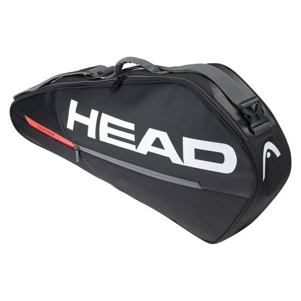Head Tour Team Pro 3 Racquet Bag (Black/Orange) - RacquetGuys.ca