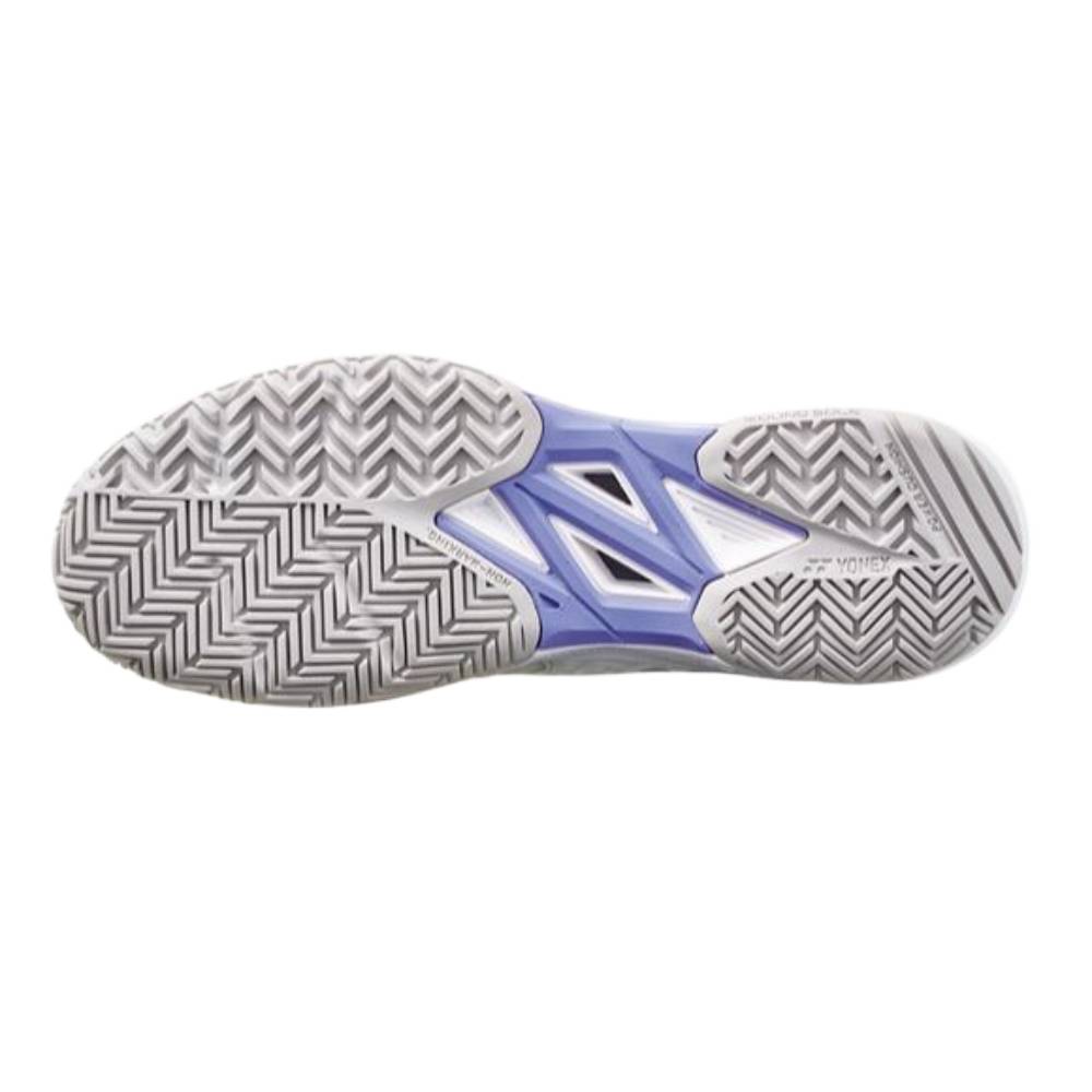 Yonex Power Cushion Sonicage Women's Tennis Shoe (White/Grey) - RacquetGuys.ca
