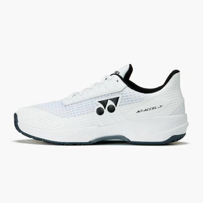 Yonex Power Cushion AD Accel Junior Tennis Shoe (White) - RacquetGuys.ca