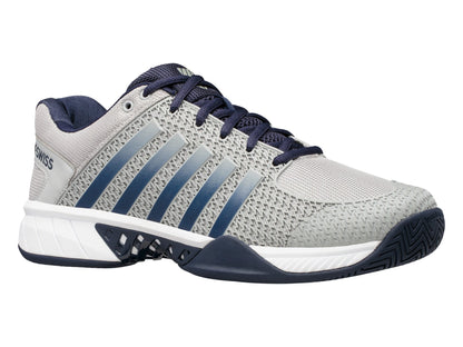 K-Swiss Express Light Men's Pickleball Shoe (Grey/Navy) - RacquetGuys.ca