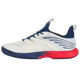 K-Swiss SpeedTrac Men's Tennis Shoe (White/Blue) - RacquetGuys.ca