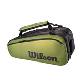 Wilson Super Tour Blade 15 Pack Racquet Bag (Green/Black) - RacquetGuys.ca