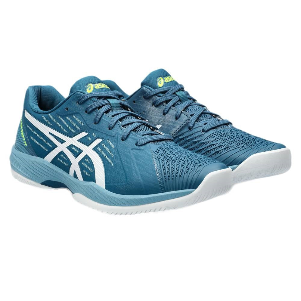 Asics Solution Swift FF Men's Tennis Shoe (Blue/White) - RacquetGuys.ca
