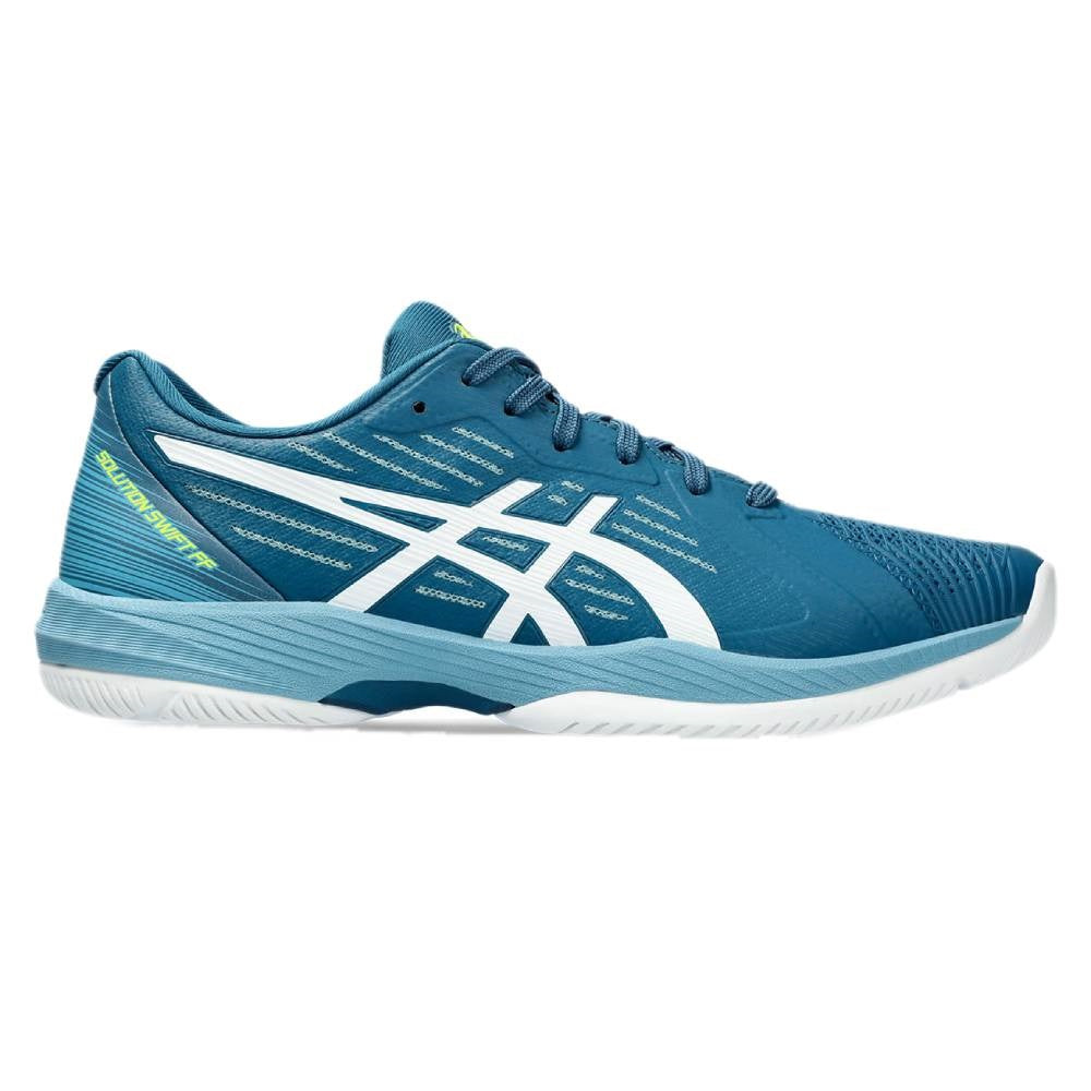 Asics Solution Swift FF Men's Tennis Shoe (Blue/White) - RacquetGuys.ca
