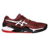 Asics Gel Resolution 9 Men's Tennis Shoe (Red/White)