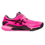 Asics Gel Resolution 9 Men's Tennis Shoe (Pink/Black)