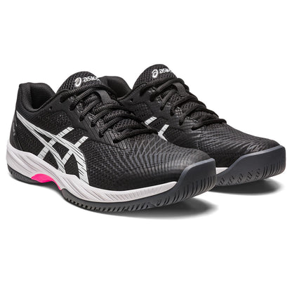 Asics Gel Game 9 Men's Tennis Shoe (Black/Pink) - RacquetGuys.ca