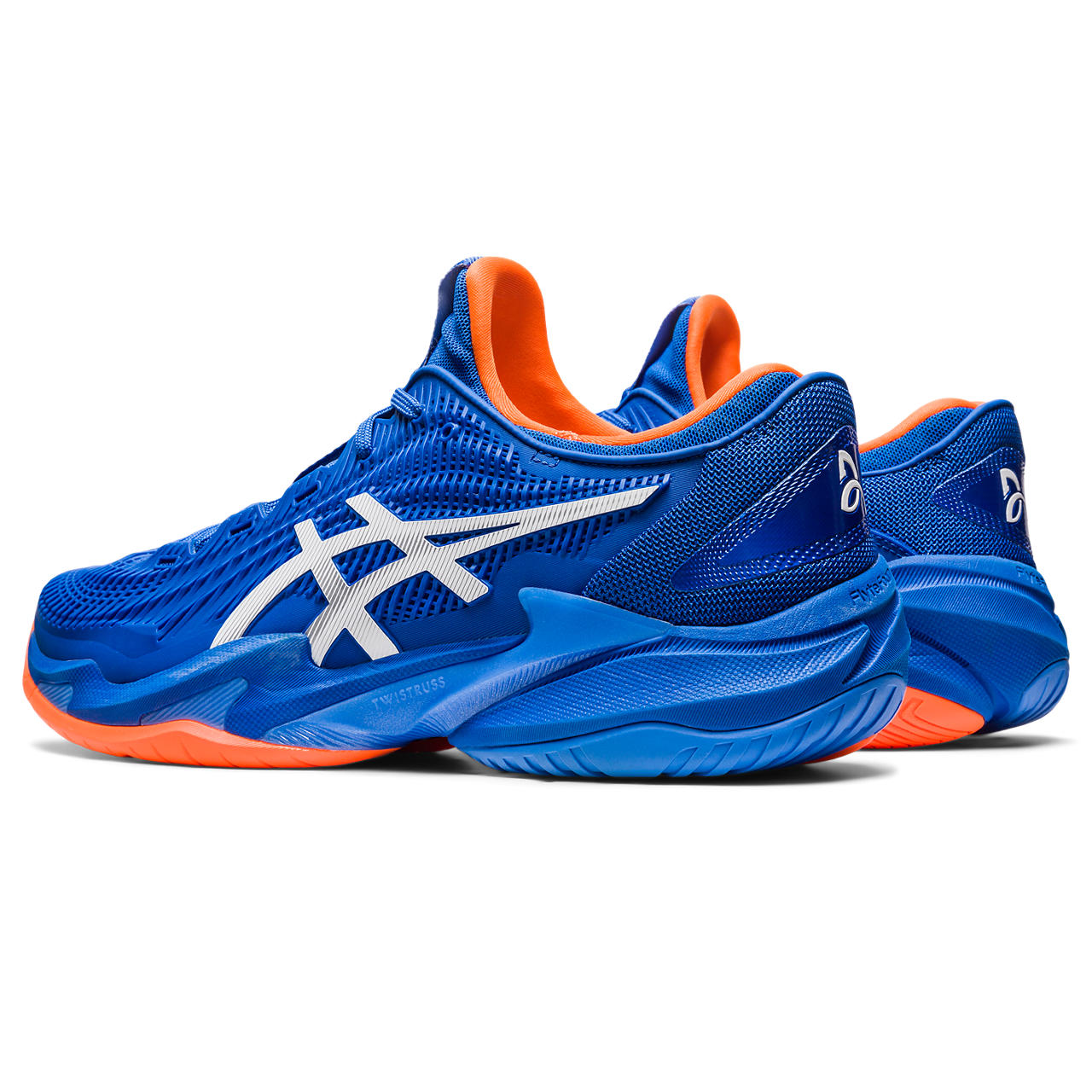 Asics Court FF 3 Novak Men's Tennis Shoe (Blue/White) - RacquetGuys.ca