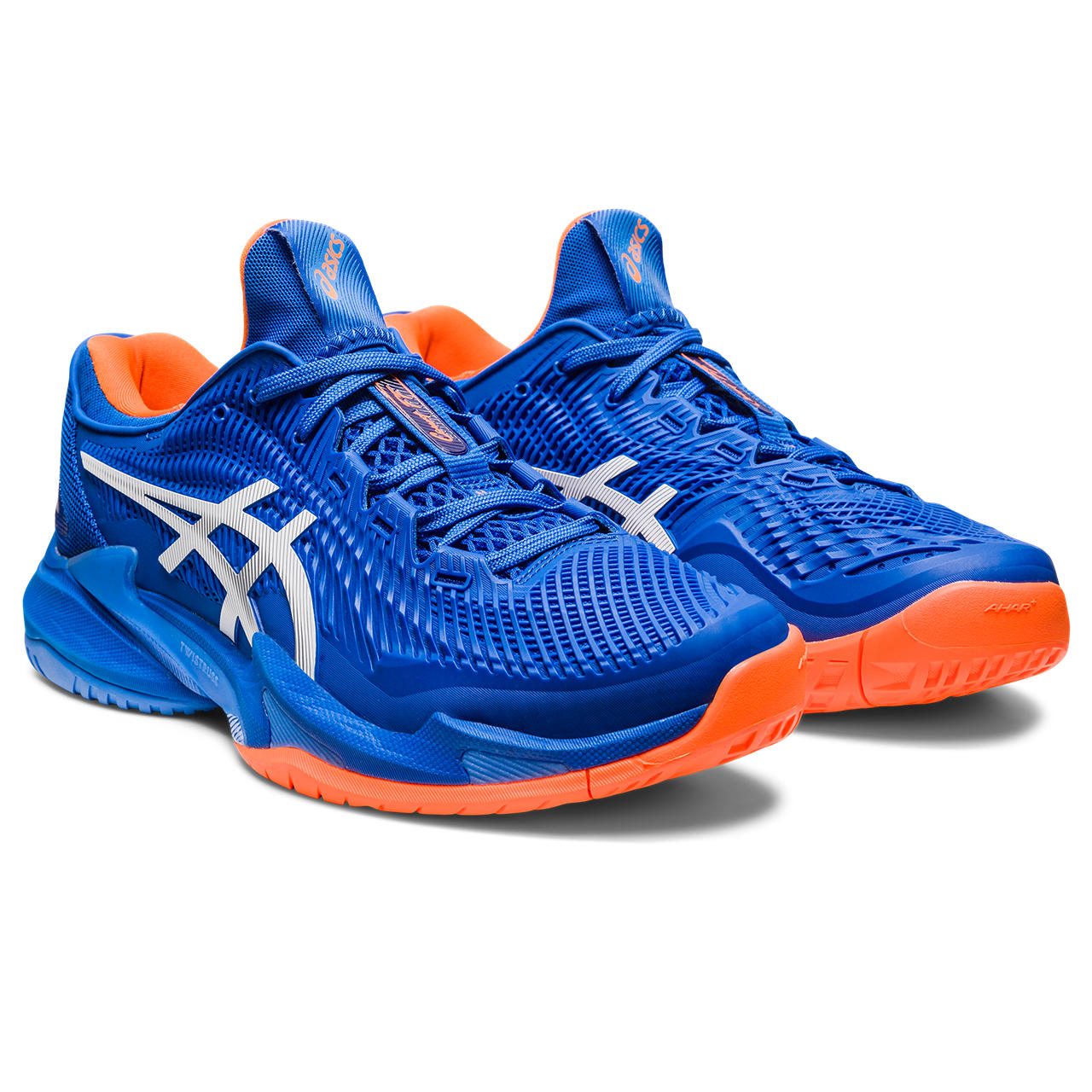 Asics Court FF 3 Novak Men's Tennis Shoe (Blue/White) - RacquetGuys.ca