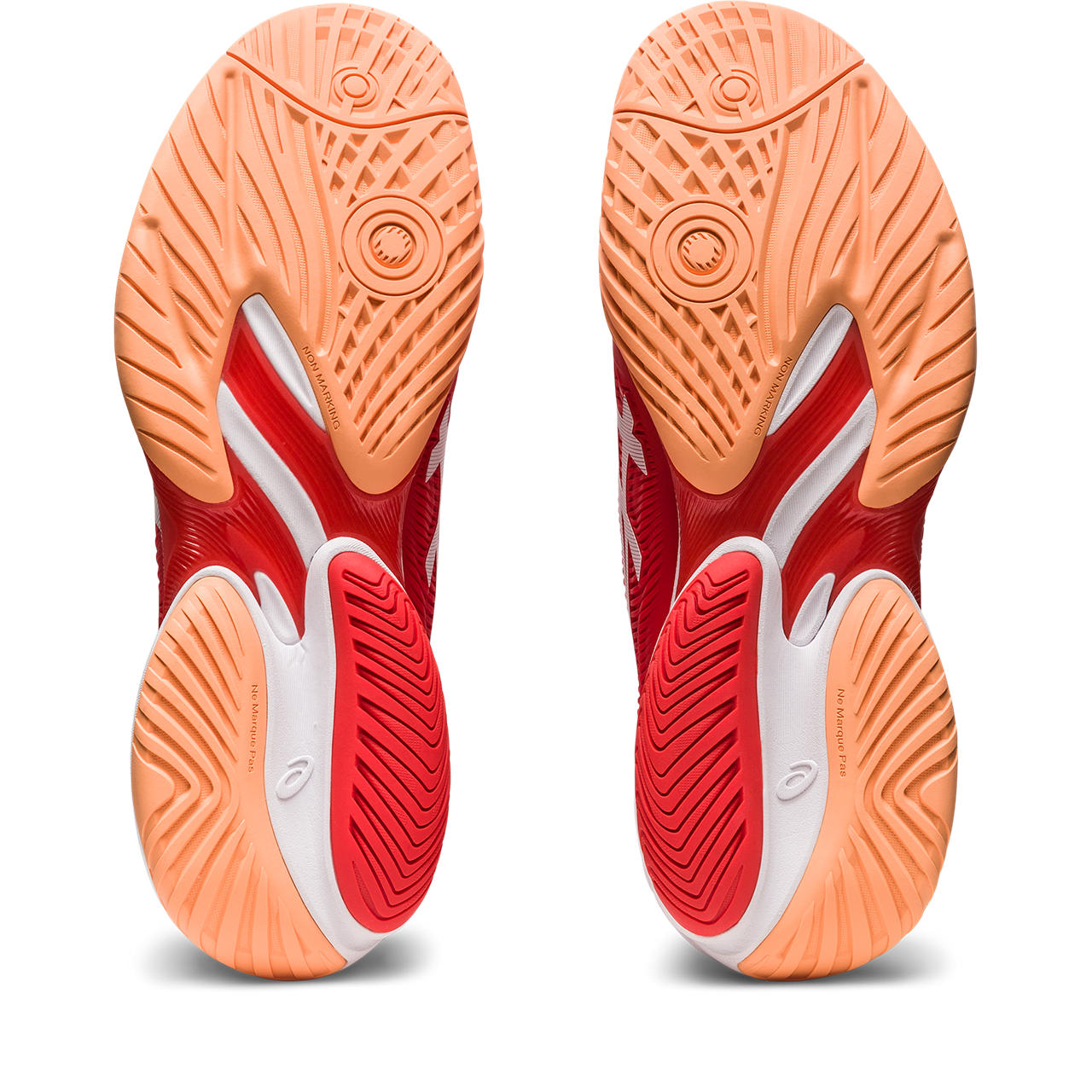 Asics Court FF 3 Novak Men's Tennis Shoe (Red/White) - RacquetGuys.ca