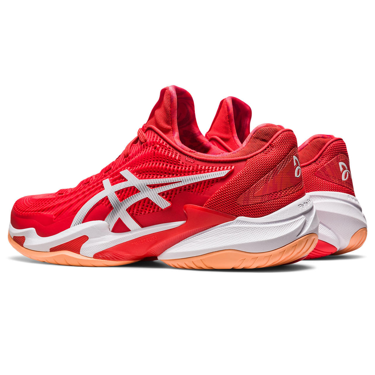 Asics Court FF 3 Novak Men's Tennis Shoe (Red/White