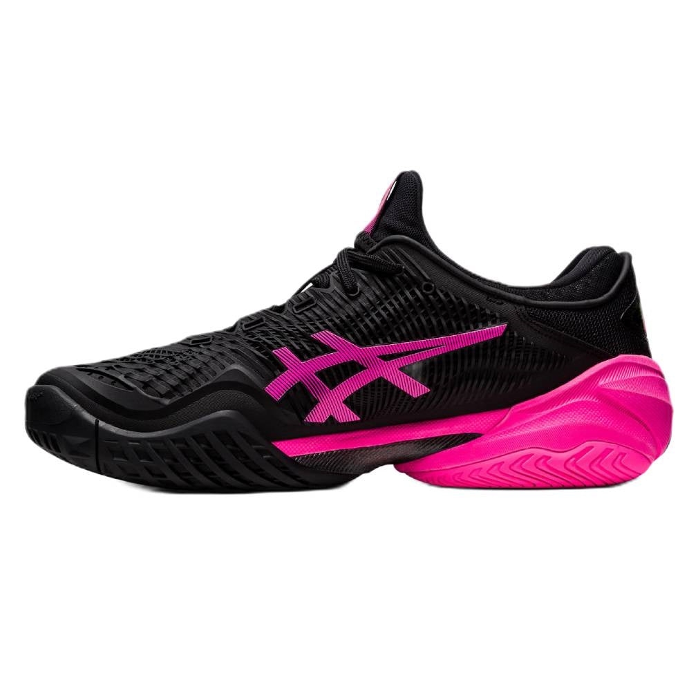 Asics Court FF 3 Men's Tennis Shoe (Black/Pink) - RacquetGuys.ca
