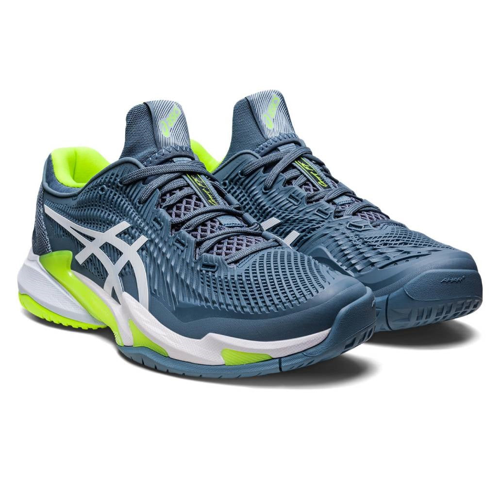 Asics Court FF 3 Men's Tennis Shoe (Blue/White) - RacquetGuys.ca