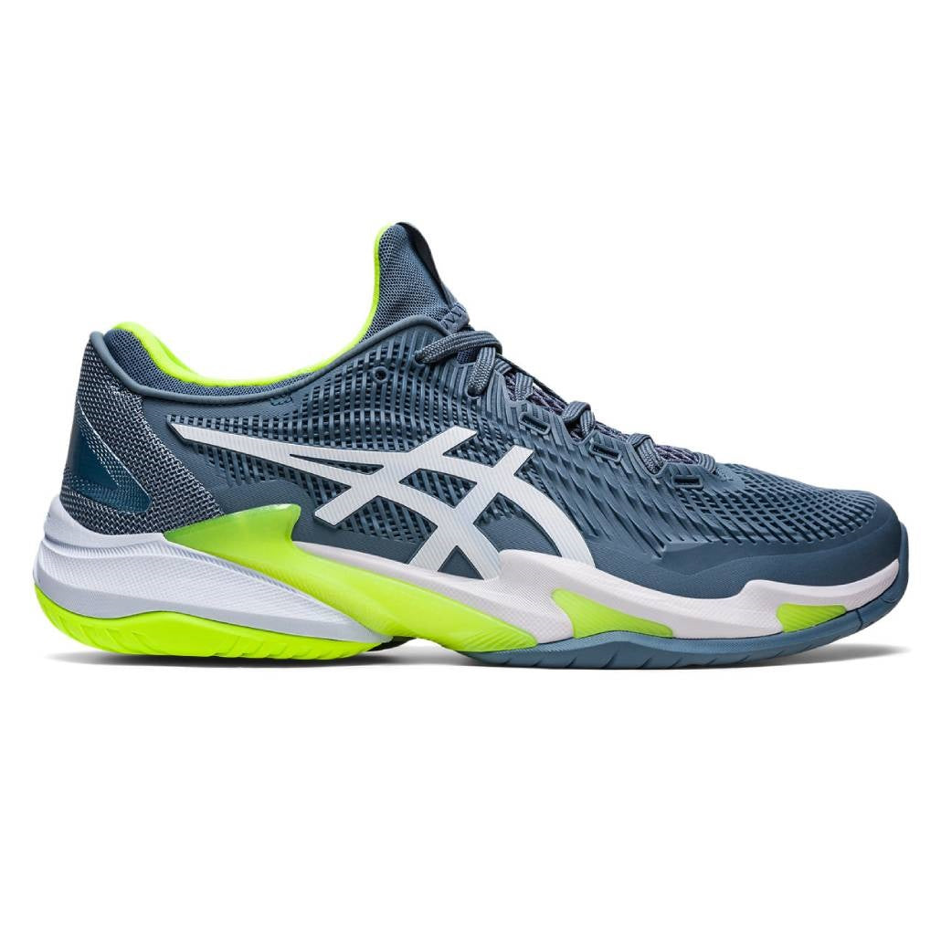Asics Court FF 3 Men's Tennis Shoe (Blue/White) - RacquetGuys.ca
