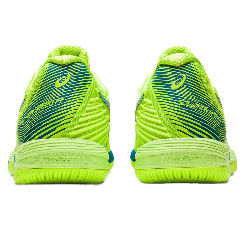 Asics Solution Speed FF 2 Women's Tennis Shoe (Green/Blue) - RacquetGuys.ca