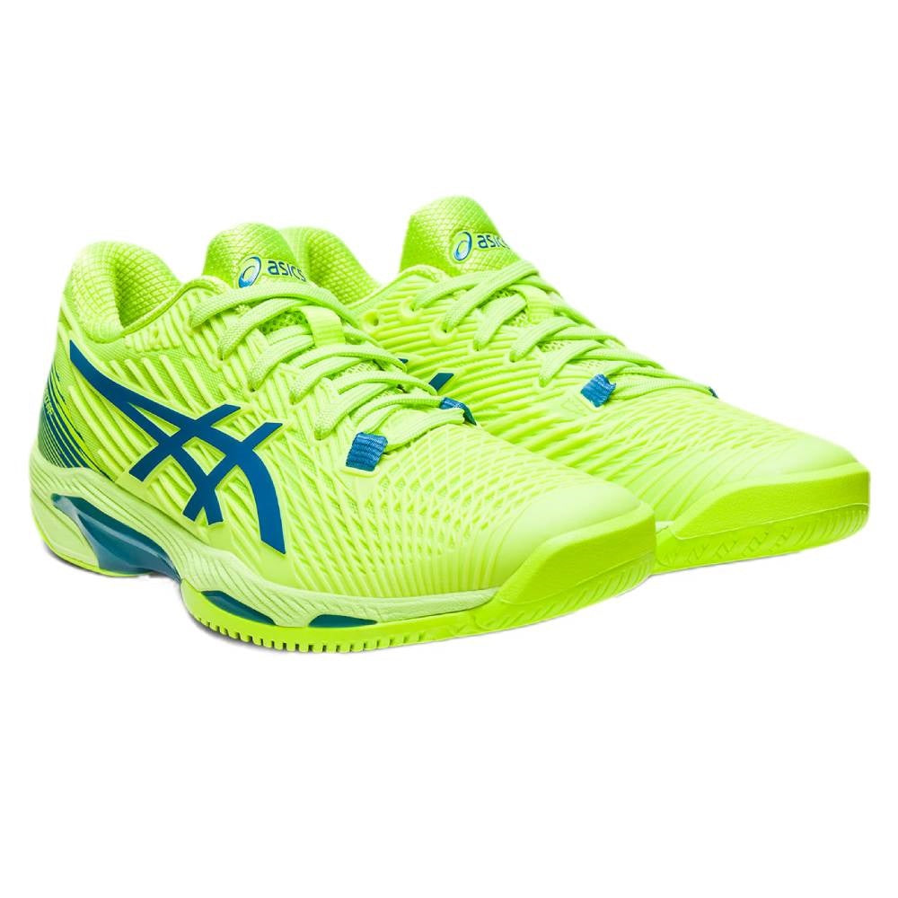 Asics Solution Speed FF 2 Women's Tennis Shoe (Green/Blue) - RacquetGuys.ca