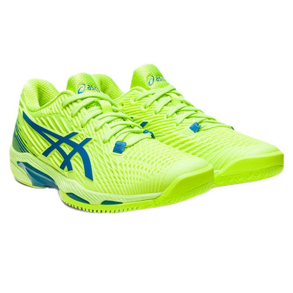 Asics Solution Speed FF 2 Women's Tennis Shoe (Green/Blue) - RacquetGuys.ca