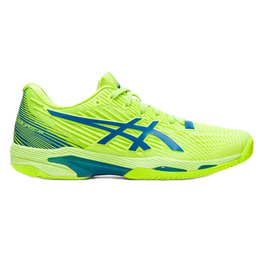 Asics Solution Speed FF 2 Women's Tennis Shoe (Green/Blue) - RacquetGuys.ca