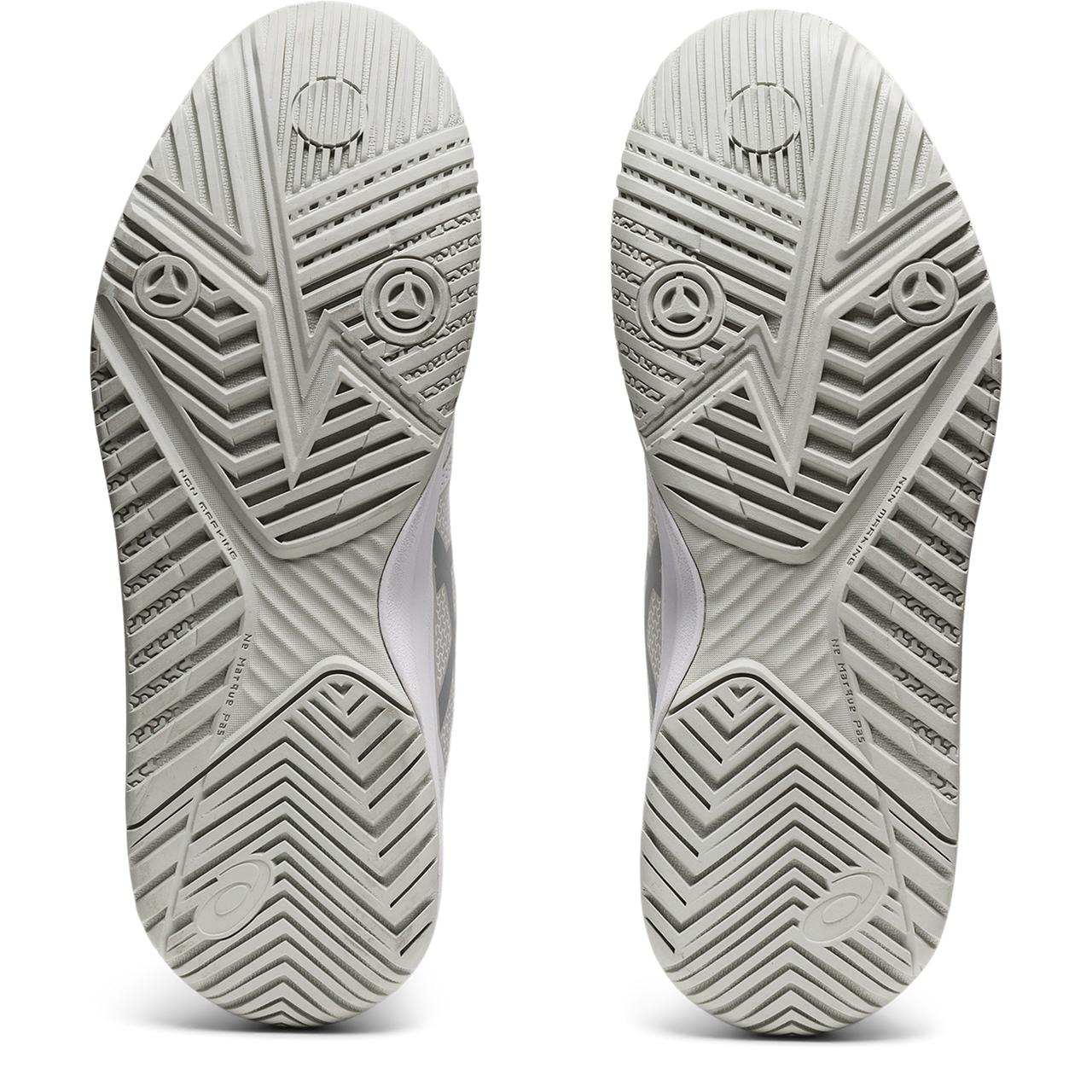 Asics Gel Challenger 13 Women's Tennis Shoe (White/Silver) - RacquetGuys.ca